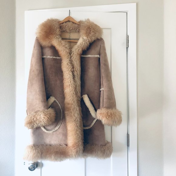 Jukie Inc. House of Suede & Leather Canada Jackets & Blazers - Sherling Vintage 70's Coat